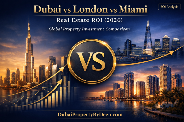 Dubai vs London vs Miami Real Estate ROI (2026)
